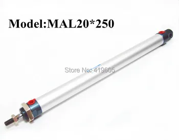 Пневматичен цилиндър Mal20*250, безплатна доставка